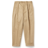 San Joaquin Cotton Tapered Pleated Trousers