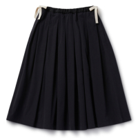 Cotton Weather Cloth Drawstring Skirt