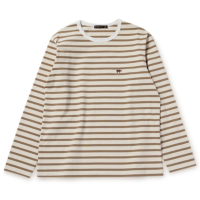 Striped Cotton Jersey Long Sleeved T-Shirt
