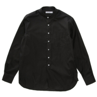 FINX Cotton Oxford Grandad Collar Shirt
