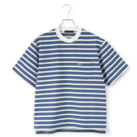 Striped Cotton Jersey T-Shirt(H.Sj