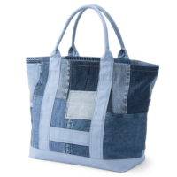 ySP 2BUY{10%OFFN[|ΏہzCARRY-ALL TOTE UPCYCLED DENIM