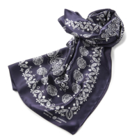 OC Paisley Silk Scarf