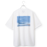 SEE YOU IN THE WATER US COTTON PHOTO S^S TEE-SHIRT(LOOSE FIT)