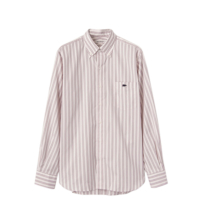 【AUTUMN COUPON対象】Striped Cotton Oxford B・D Collar Shirt