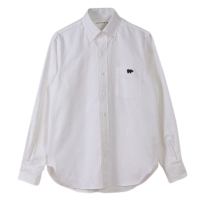 Supima Cotton Oxford BED ShirtiOff Whitej