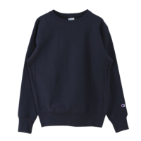 yREVERSE WEAVEzCREW NECK SWEATSHIRTiDARK NAVYEC3-Y032E24AWj