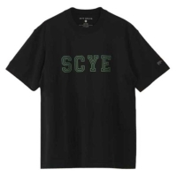ySUMMER 15N[|Ώہz30^2 Cotton Jersey College Logo T-ShirtiBLACK)