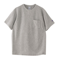 ySUMMER 15N[|ΏہzyREVERSE WEAVEzSHORT SLEEVE POCKET T-SHIRTiHEATHER GRAYEC3-B307EEXTRA FINE COTTON JERSEYj