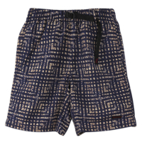NYLON PACKABLE G-SHORTiBATIK NAVYj